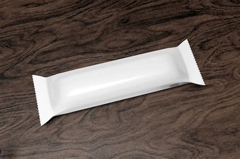 Mock up of a cereal bar packaging | Premium Photo