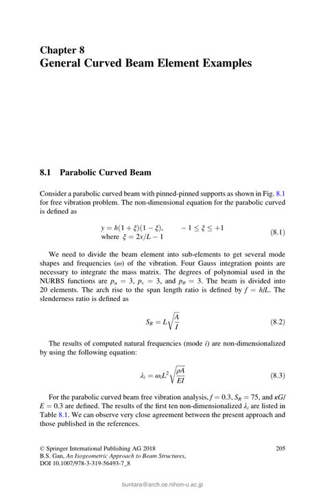 Curved Beam Design Example 的图像结果