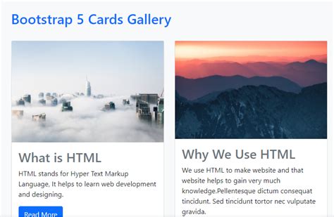 Image result for Bootstrap 5 Cards