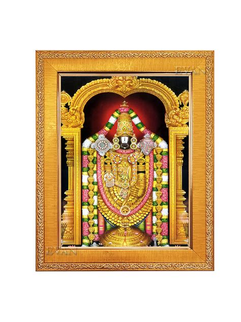 Buy EVAN Tirupati Balaji photo frame / Lord Venkateswara / Tirumala ...