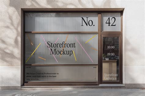 Storefront Mockups — PSD Mockups & Freebies | Mr.Mockup