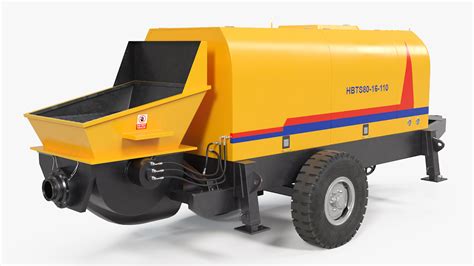 Concrete Pump and Mixer Truck 3D model | 3D Molier International