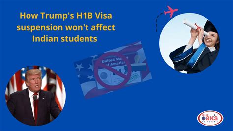 Trump’s new executive order of H1B Visa suspension will not affect ...