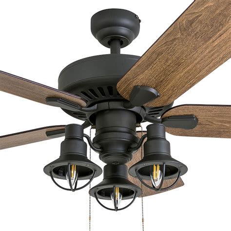 Prominence Home Chestnut ridge 52-in Aged Bronze with Barnwood ...
