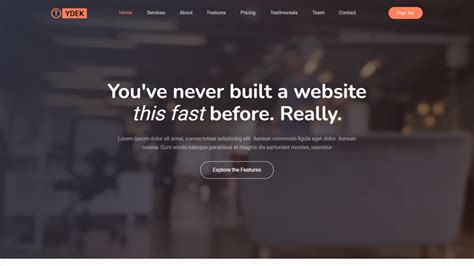 Tydek - Bootstrap Responsive Landing Page | Themesdesign