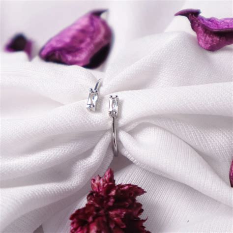 Crystal Charm Ring - Silver | Salty – Salty Accessories