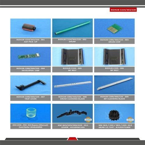 Konica Minolta Bizhub C224 / 363 / 220 Manufacturer, Supplier in ...