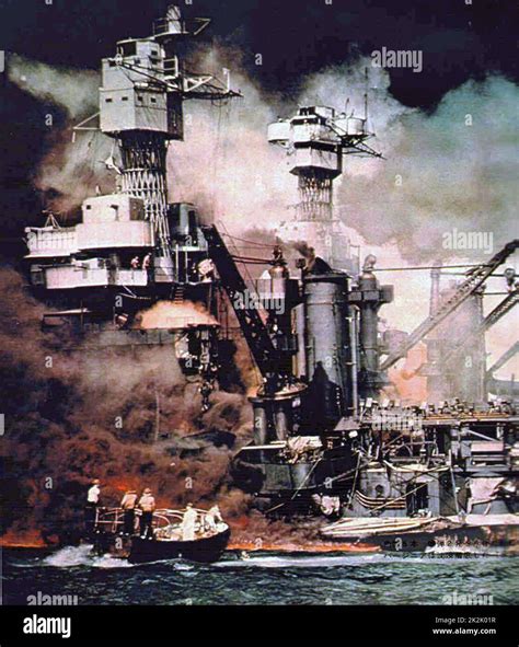 Pearl harbour attack fire hi-res stock photography and images - Alamy