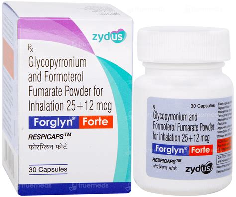 Forglyn Forte 1225 Mcg Respicap 30 - Uses, Side Effects, Dosage, Price ...