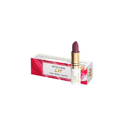 Buy MyGlamm LIT Satin Matte Lipstick-Pretty Little Liars (Pink)-4.5 gm ...