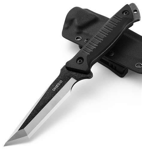 Tactical Fixed Blade Knives With Kydex Sheath 9" Rambo Combat FIXED