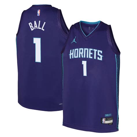Charlotte Hornets Jordan Statement Edition Swingman Jersey 22 - Purple ...