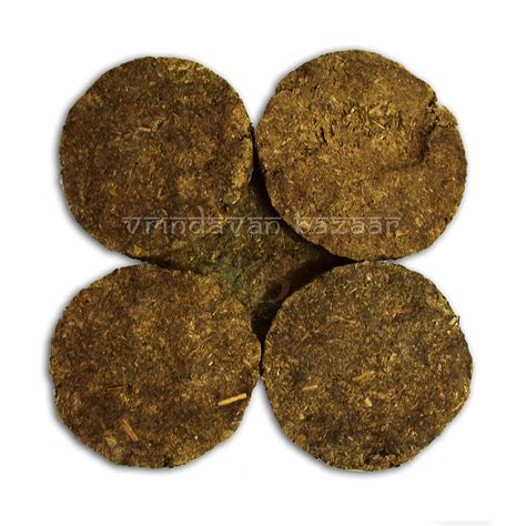 Buy VRINDAVANBAZAAR.COM Indigenous Krishna Darling Cow Dung Cake for ...