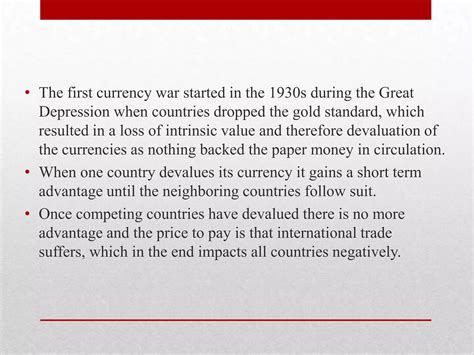 Currency war final (1) | PPTX