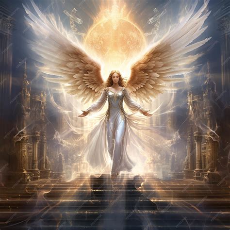 Premium Photo | Guardian Angel of Heaven Description Create an image of ...