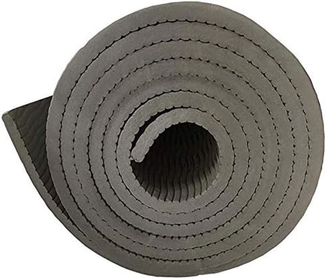 FITSPIRIT Yoga Mat|6mm Thick High Density Large Rubber Anti Skid, Light ...