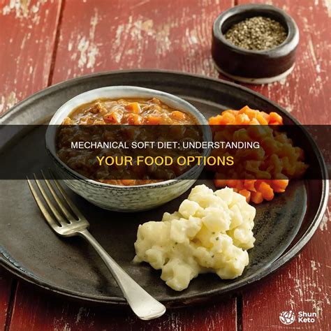 Mechanical Soft Diet: Understanding Your Food Options | ShunKeto