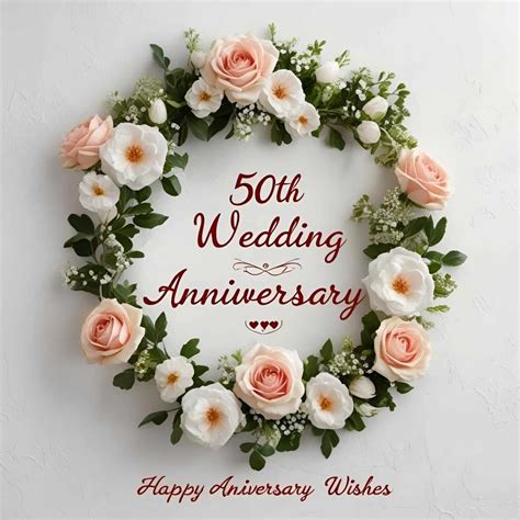 50th Wedding Anniversary Wishes: Heartfelt Messages to Celebrate a ...