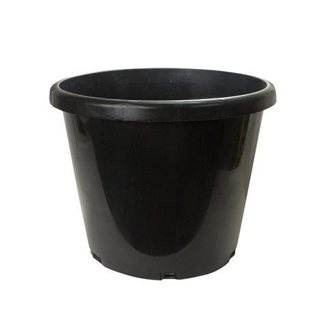 10-Gallon Tall Black Plastic Nursery Pots – Heavy Duty Garden ...
