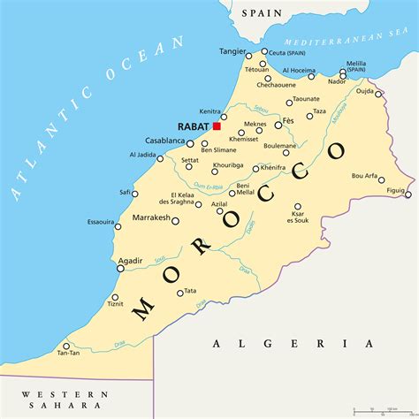Morocco Big Cities List Of Cities In Morocco Simple English