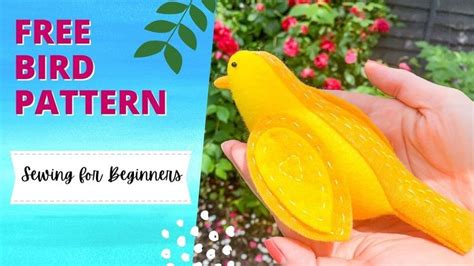 Felt Fabric Bird Tutorial 的图像结果