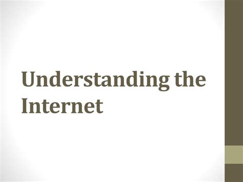 Image result for Understanding the Internet Tutorial