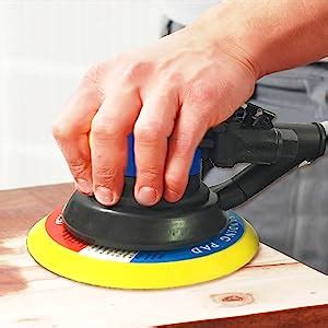 Elephant Series Techno Pneumatic Orbital Air Palm Sander 6'' : Amazon ...