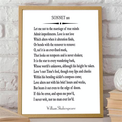 William Shakespeare Famous Love Poems Sonnet 116 William Shakespeare