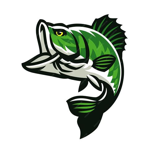 Premium Vector | Professional bass fish clipart