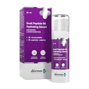 The Derma Co. Snail Peptide 96 Hydrating Serum with Niacinamide ...