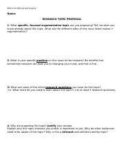 Image result for Research Proposal Questions Examples