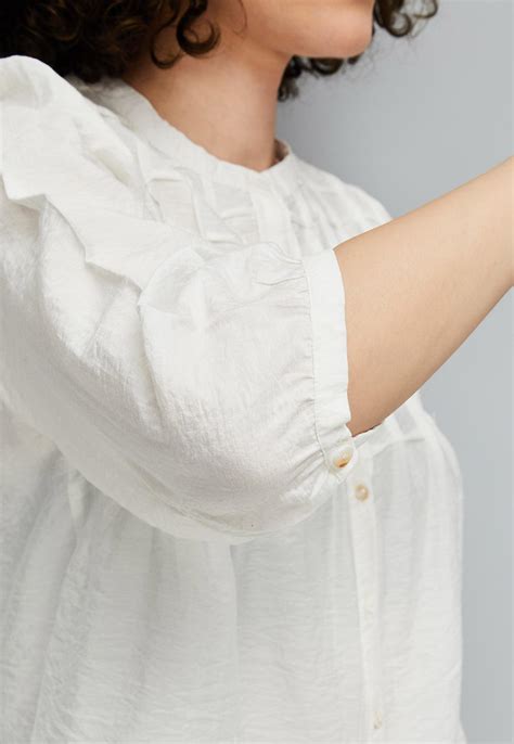 Buy Women Smocked Band Collar Tunic Online at just Rs. 899.0 ...