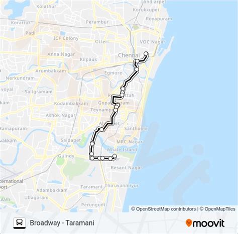5c Route: Schedules, Stops & Maps - Adyar B.S. (Updated)
