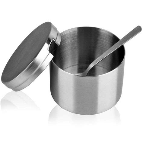 Buy Goeielewe Stainless Steel Food Storage Container Flour Canister ...