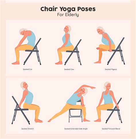 Elderly Senior Chair Exercises Printable - Printable Free Templates