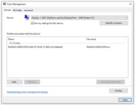 Best Windows Color Management Settings 的图像结果
