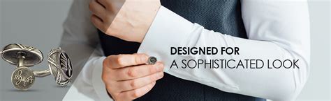 Rohit Bal Gunmetal-Toned Lotus Pattern Cufflinks : Amazon.in: Fashion