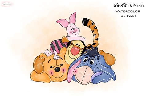 Winnie the Pooh Clipart, Winnie the Pooh Clip Art, Pooh Clipart, Winnie ...