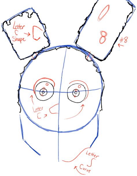 Image result for How to Draw Springtrap
