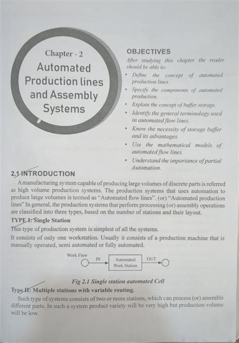 Automation and Robotics M2 - Chapter 2 OBJECTIVES After studying this ...