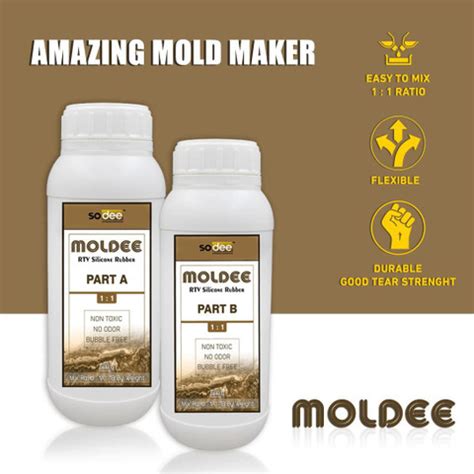 Flipkart.com | Sodee Silicone Mold Making Kit,30A RTV Liquid Rubber ...