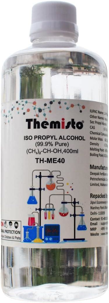 ApTechDeals IPA Iso-Propyl Alcohol 99.9% [(CH3)2-CH-OH] CAS: 67-63-0 ...