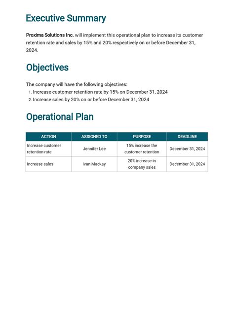 Project Operational Plan 的图像结果
