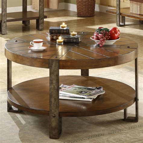 Wood Round Coffee Tables - Ideas on Foter