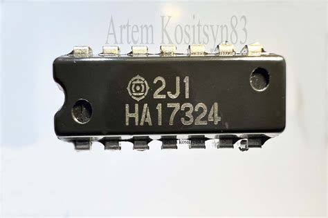 HA17324.Quad operational amplifier.Datasheet – Electronic chip
