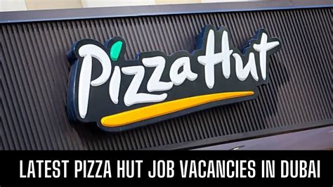 Pizza Hut Announced Job Vacancies In UAE Good Salary Apply Now - Enro Jobs