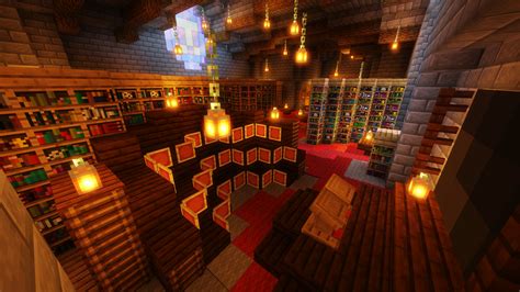 Image result for Magic Library Minecraft