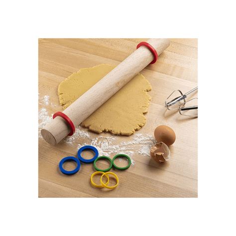 Mrs. Anderson’s Baking Silicone Rolling Pin Rings: 8-pc. Set ...