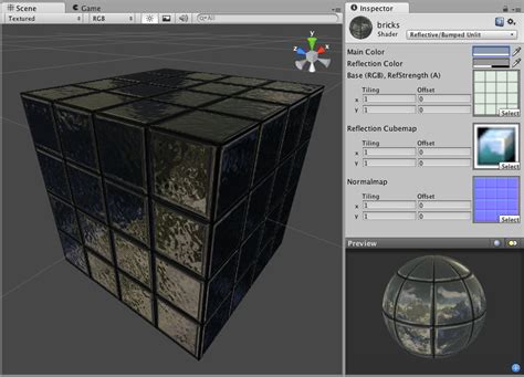 Image result for Unity Reflective Material