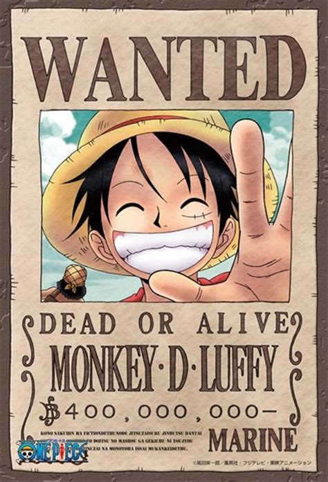 Luffy Wanted Poster Wallpapers - Wallpaper Cave